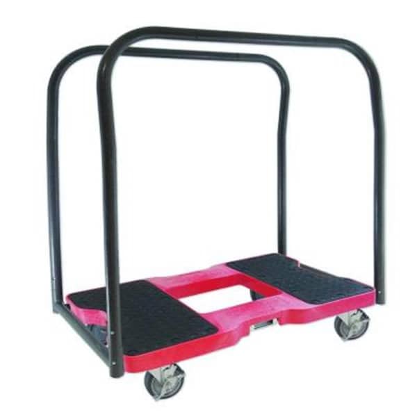 Hot House Designs Panel Cart Dolly with 4 in. Casters, Red HO1646331 - main